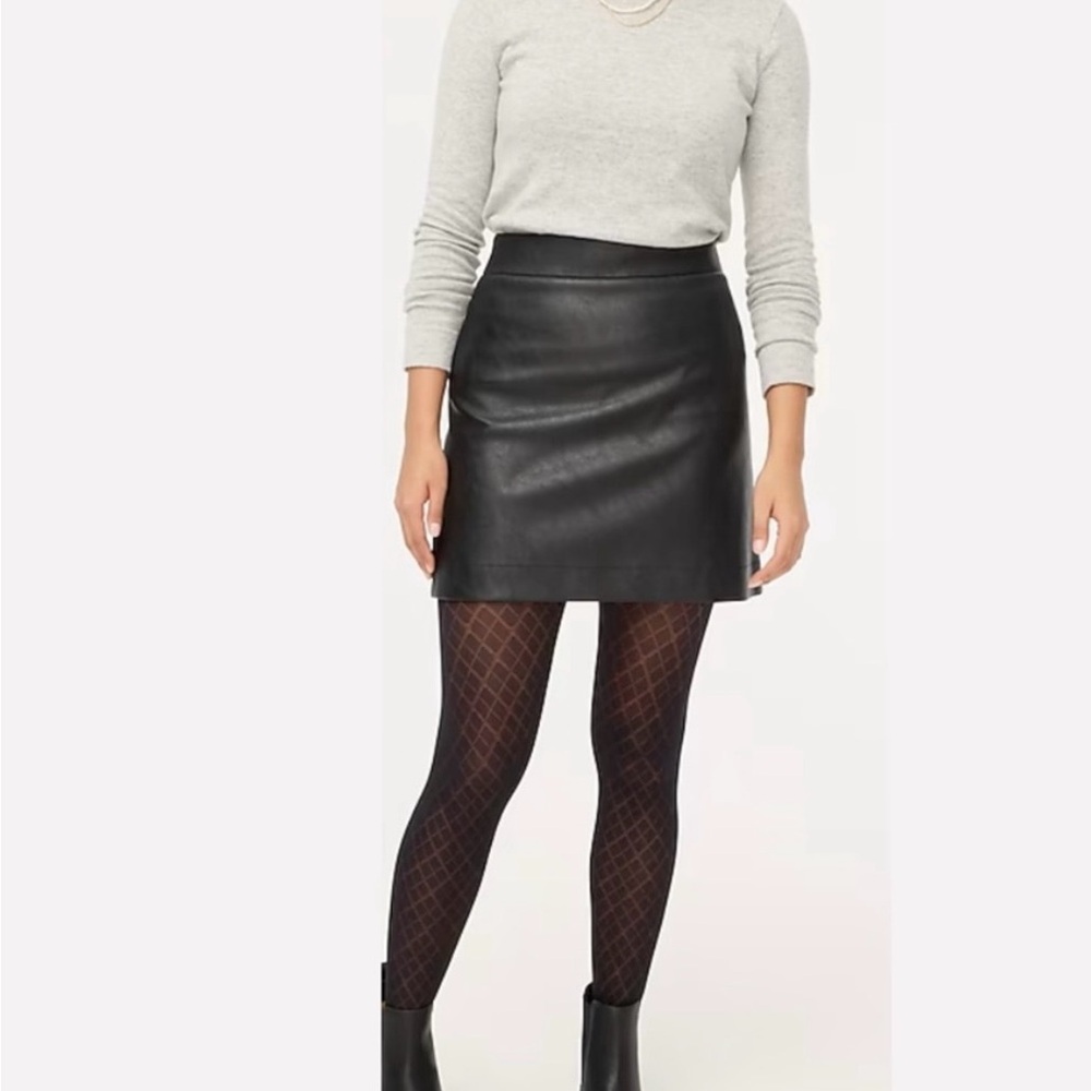 J. Crew Black Mini Skirt
